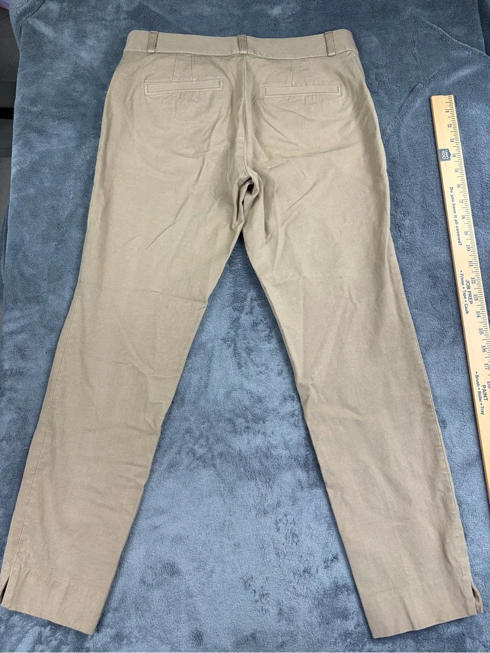 Banana Republic woman’s Tan Slim Chinos Sloan size 4